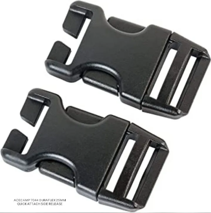 ACECAMP SIDE RELEASE BUCKLES 7045 DURAFLEX 38MM