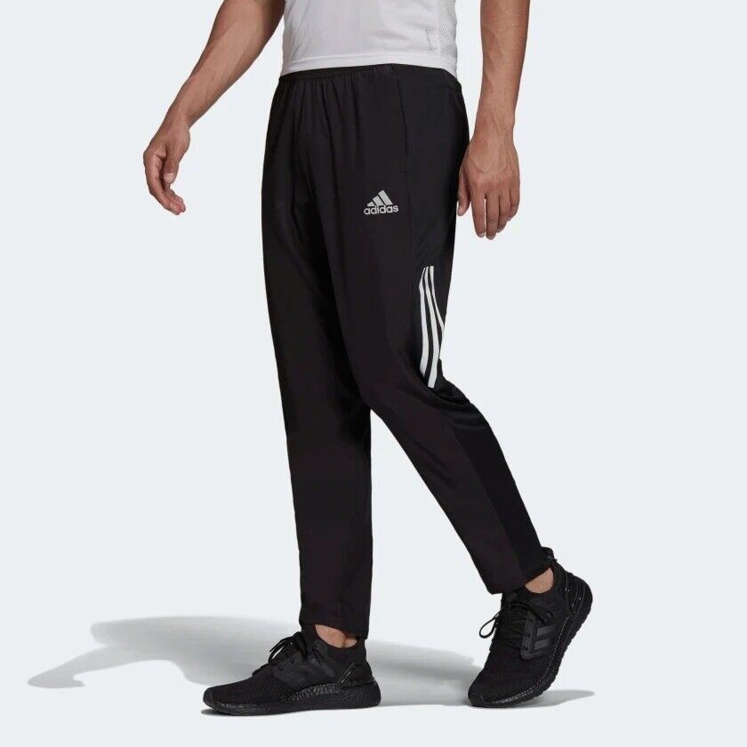 adidas Own The Run Astro Wind Mens Running Pants Pocket Fitness Trousers