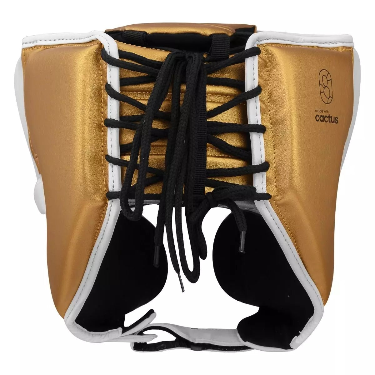 adidas Pro Boxing Head Guard Cactus Leather