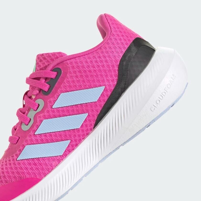 adidas Runfalcon 3.0 Kids Running Trainers Sports Girls Pink