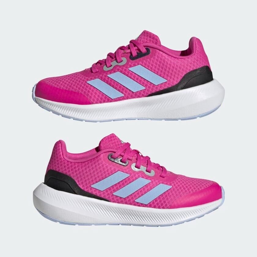 adidas Runfalcon 3.0 Kids Running Trainers Sports Girls Pink