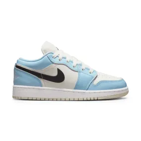 Air Jordan 1 Low Ice Blue Black (GS)