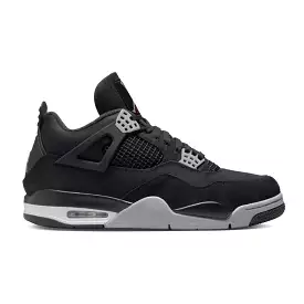 AIR JORDAN  4 'BLACK CANVAS' TRAINERS