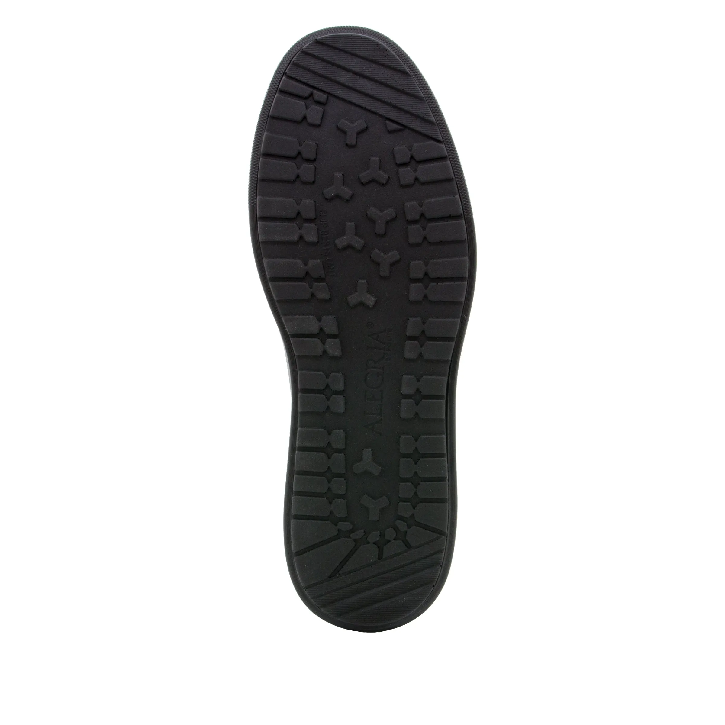 Alegria Men's Stretcher Black Tumbled Shoe