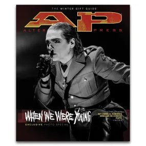 ALTERNATIVE PRESS WINTER 2022 ISSUE FEATURING MY CHEMICAL ROMANCE