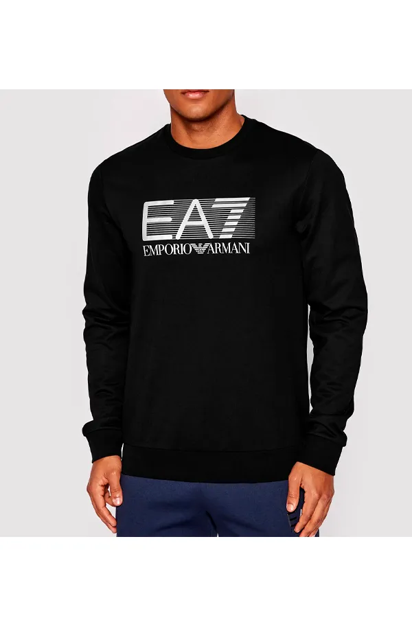 Armani EA7 Sweatshirt Graphic Black