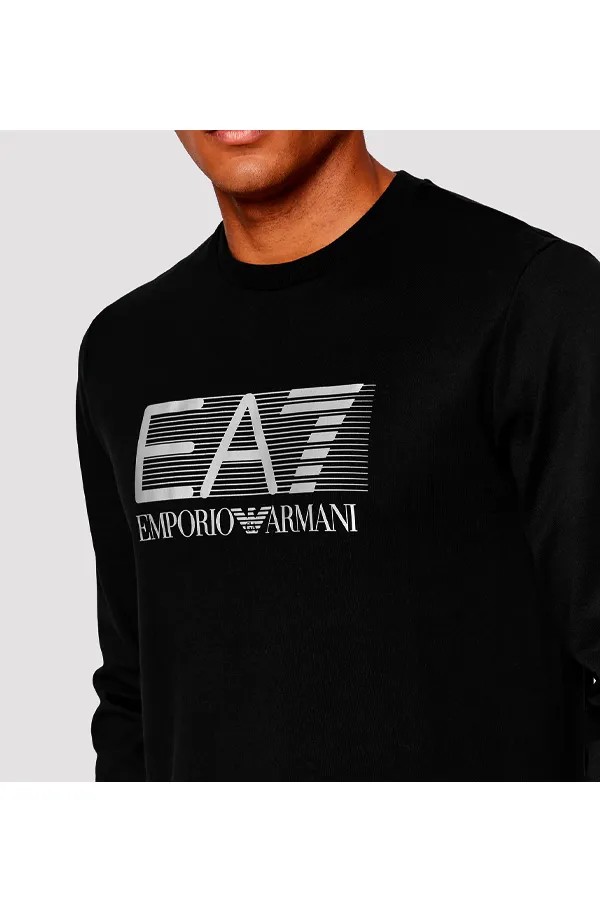 Armani EA7 Sweatshirt Graphic Black