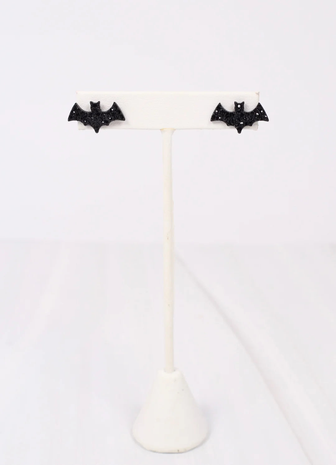 Bat Stud Earrings- Black