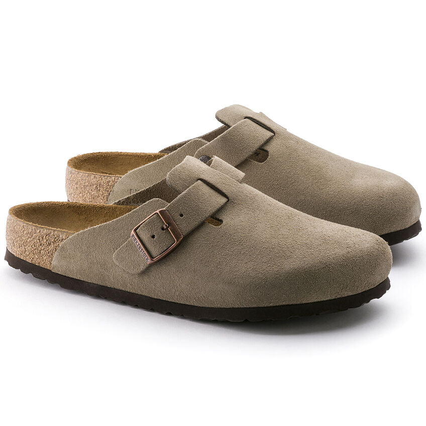 Birkenstock Boston Soft Footbed - Suede