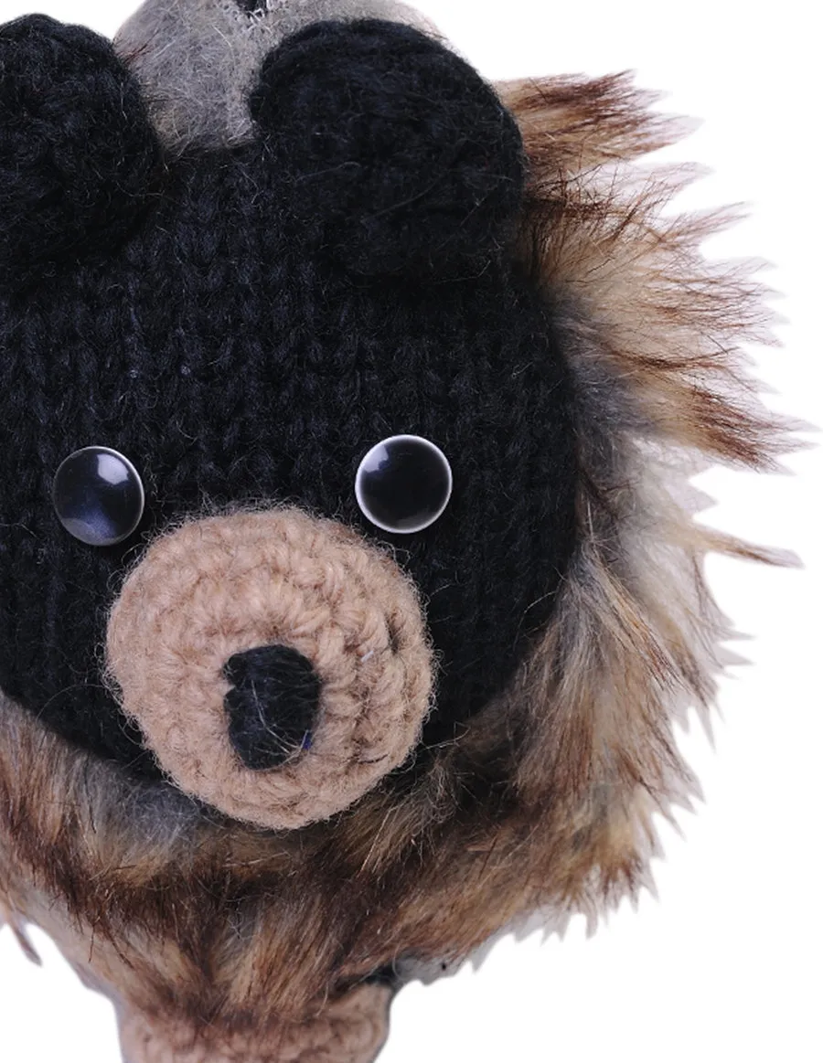 Black Bear Faced Ear Muff