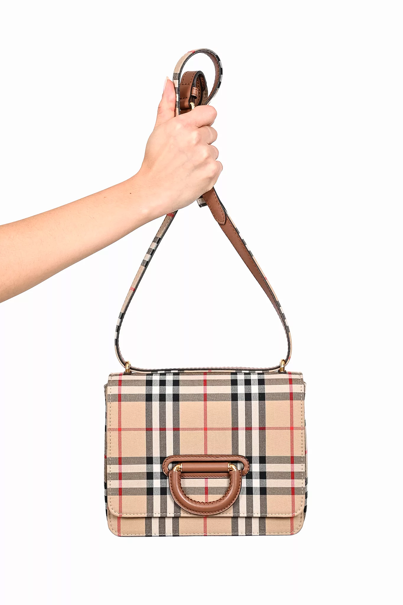 Burberry 'Vintage Check D-Ring' Crossbody Bag