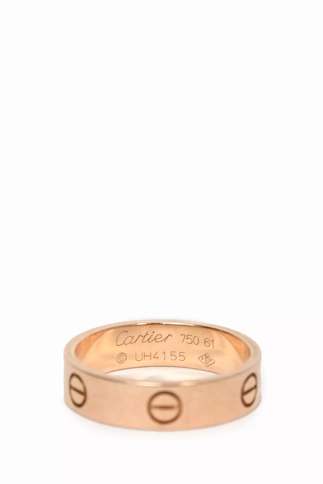 Cartier Rose Gold Love Ring Size 54