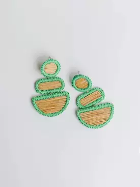 Corey Earrings - Pine Michelle McDowell