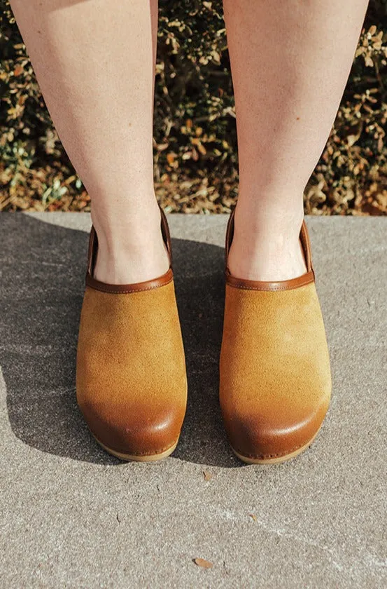 Dansko Brenna Burnished Suede