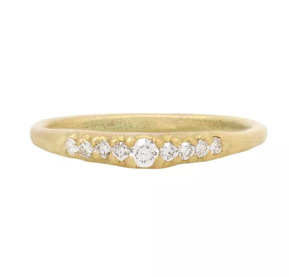 Half Eternity Diamond Ring