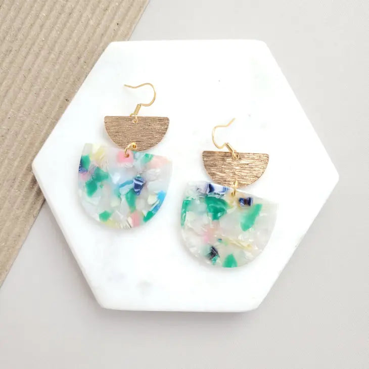 Harper Earrings - Spring Fling/Gold