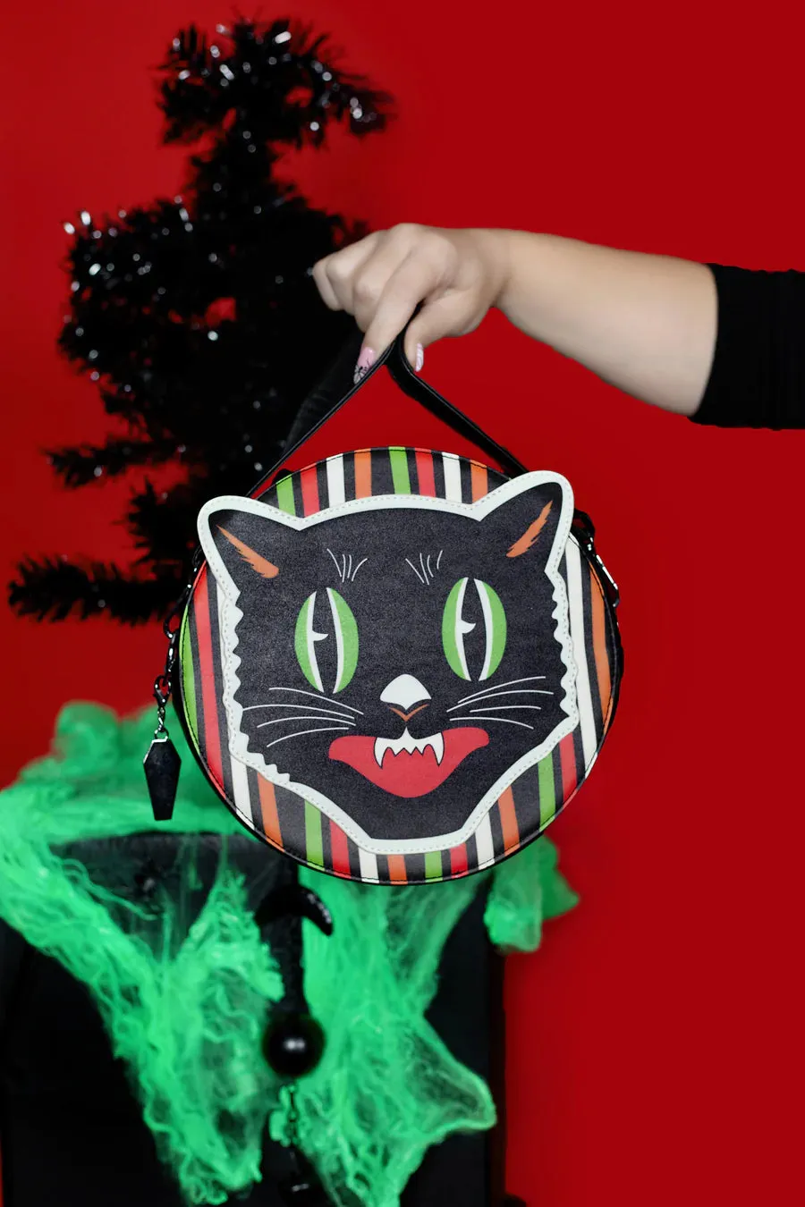 Haunted Holiday Cat Purse