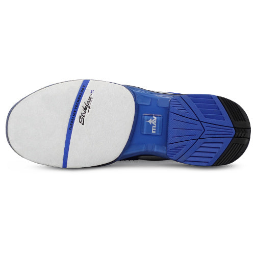 KR Strikeforce Maverick FT White/Blue/Black Right Hand High Performance Men's Bowling Shoe