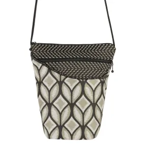 Maruca City Girl Handbag in Woven Tulip Black