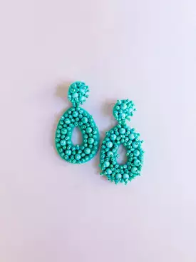 Melinda Earrings -Teal Michelle McDowell