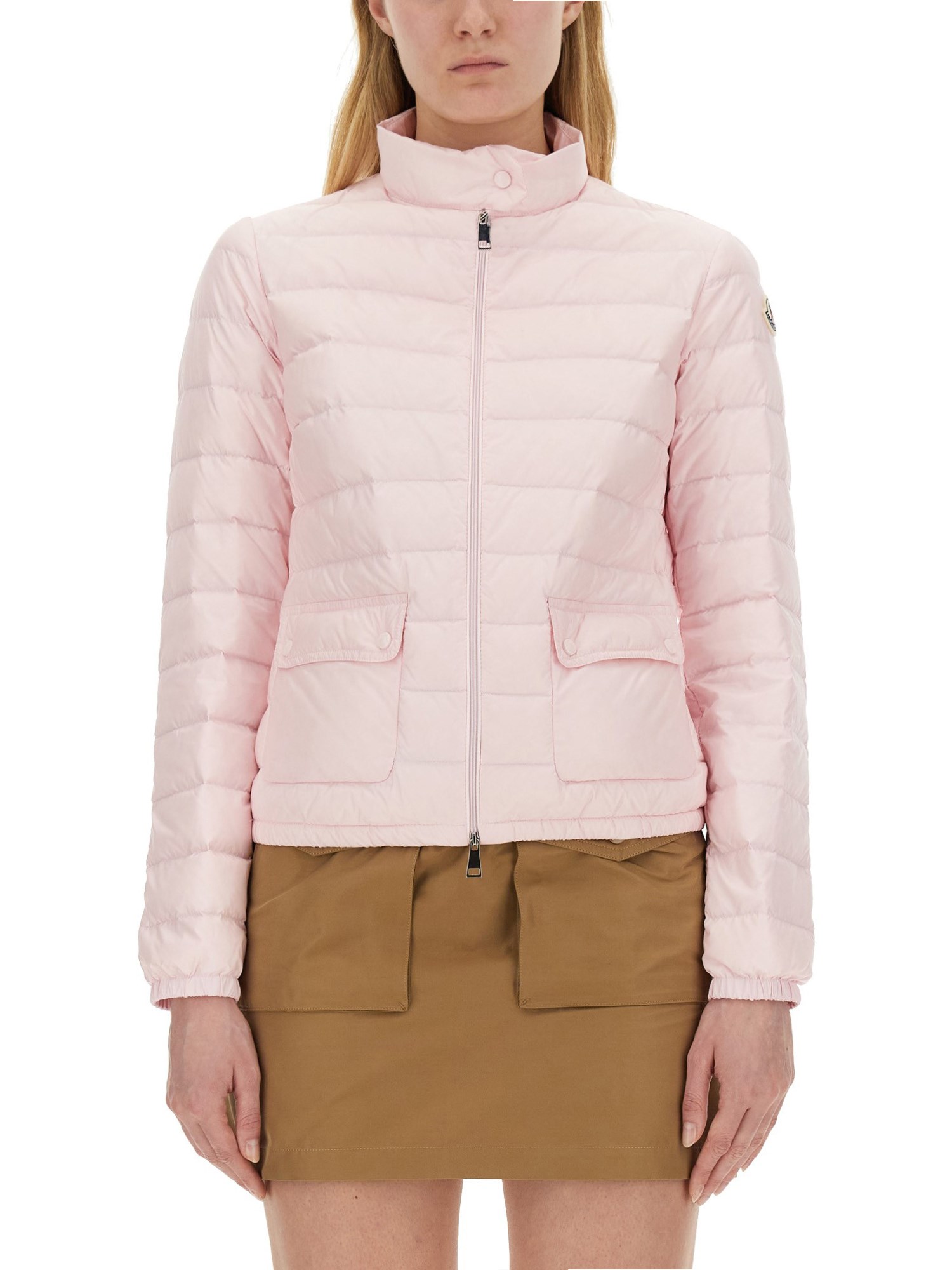 MONCLER    LANS SHORT NYLON DOWN JACKET