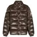 Moncler Lule Short Down Jacket Brown