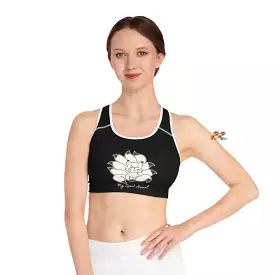 My Spirit Animal Nine-Tailed Fox Sports Bra