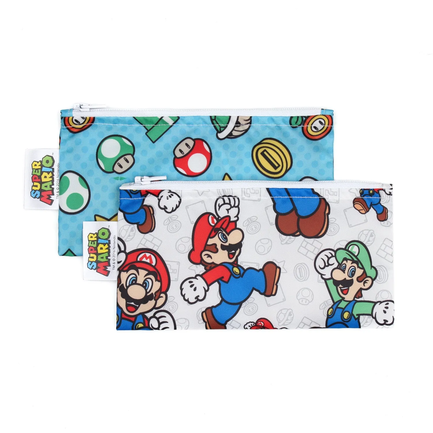 Nintendo Reusable Snack Bags 2-Pack, Small