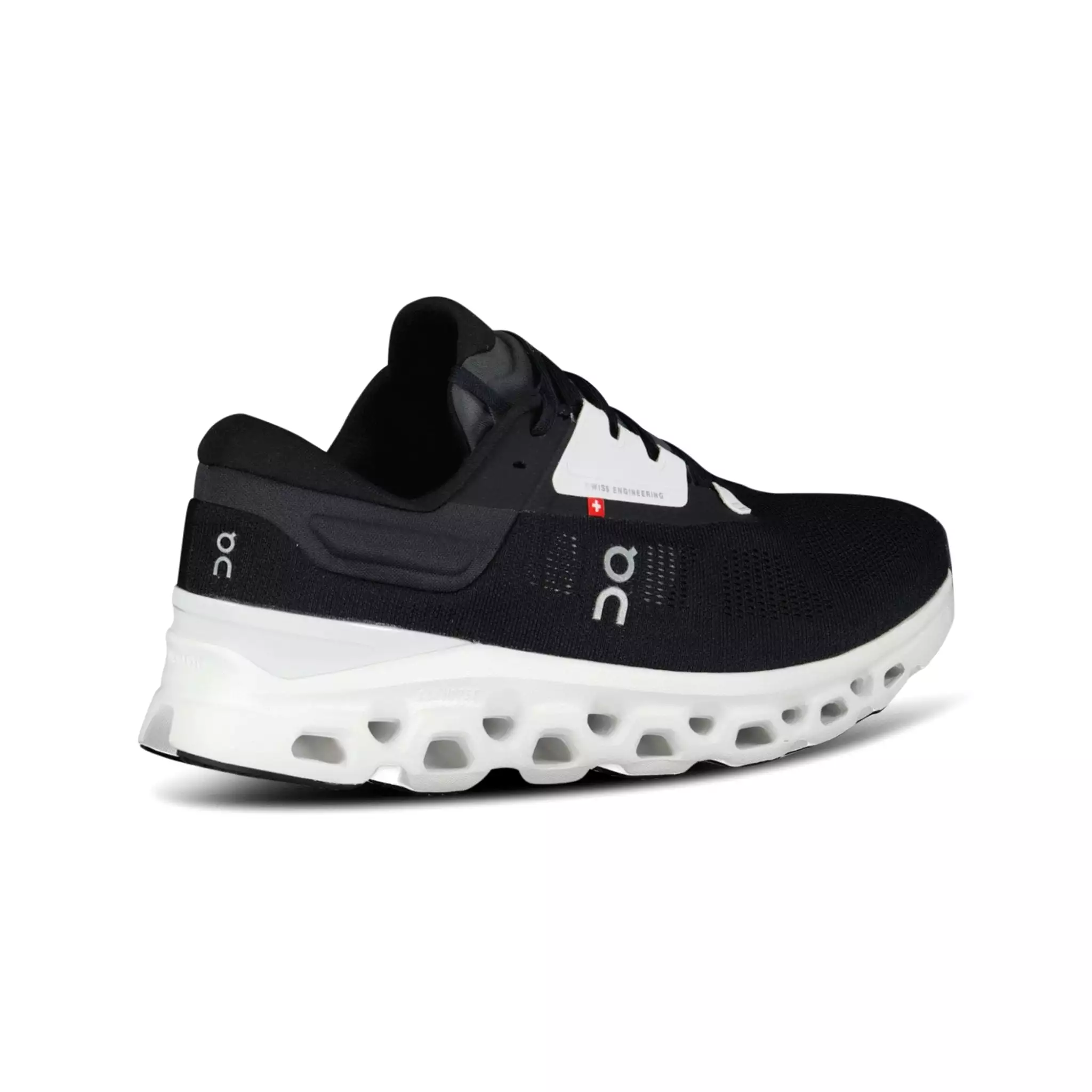 ON RUNNING CLOUDSRATUS 3 BLACK / WHITE TRAINERS