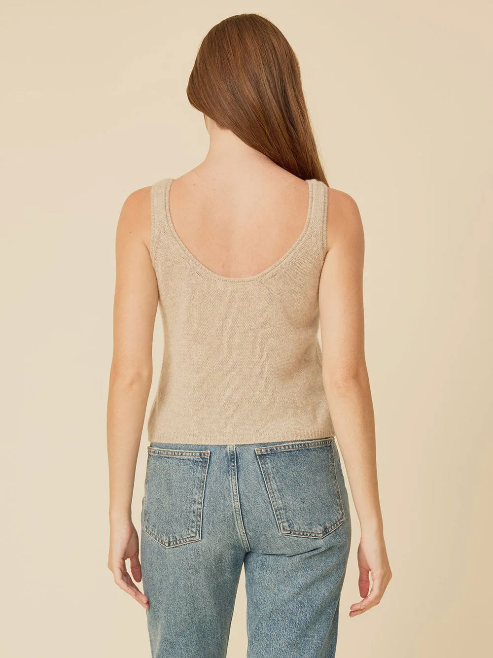 One Grey Day Talia Cashmere Tank (More Colors)