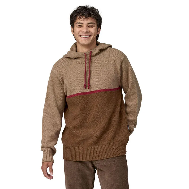 Patagonia  Recycled Wool-Blend Sweater Hoody - Felpa di merino con cappuccio - Uomo