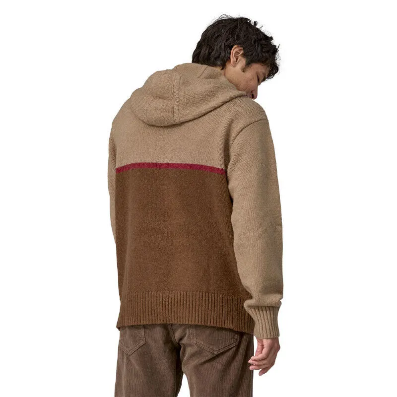 Patagonia  Recycled Wool-Blend Sweater Hoody - Felpa di merino con cappuccio - Uomo