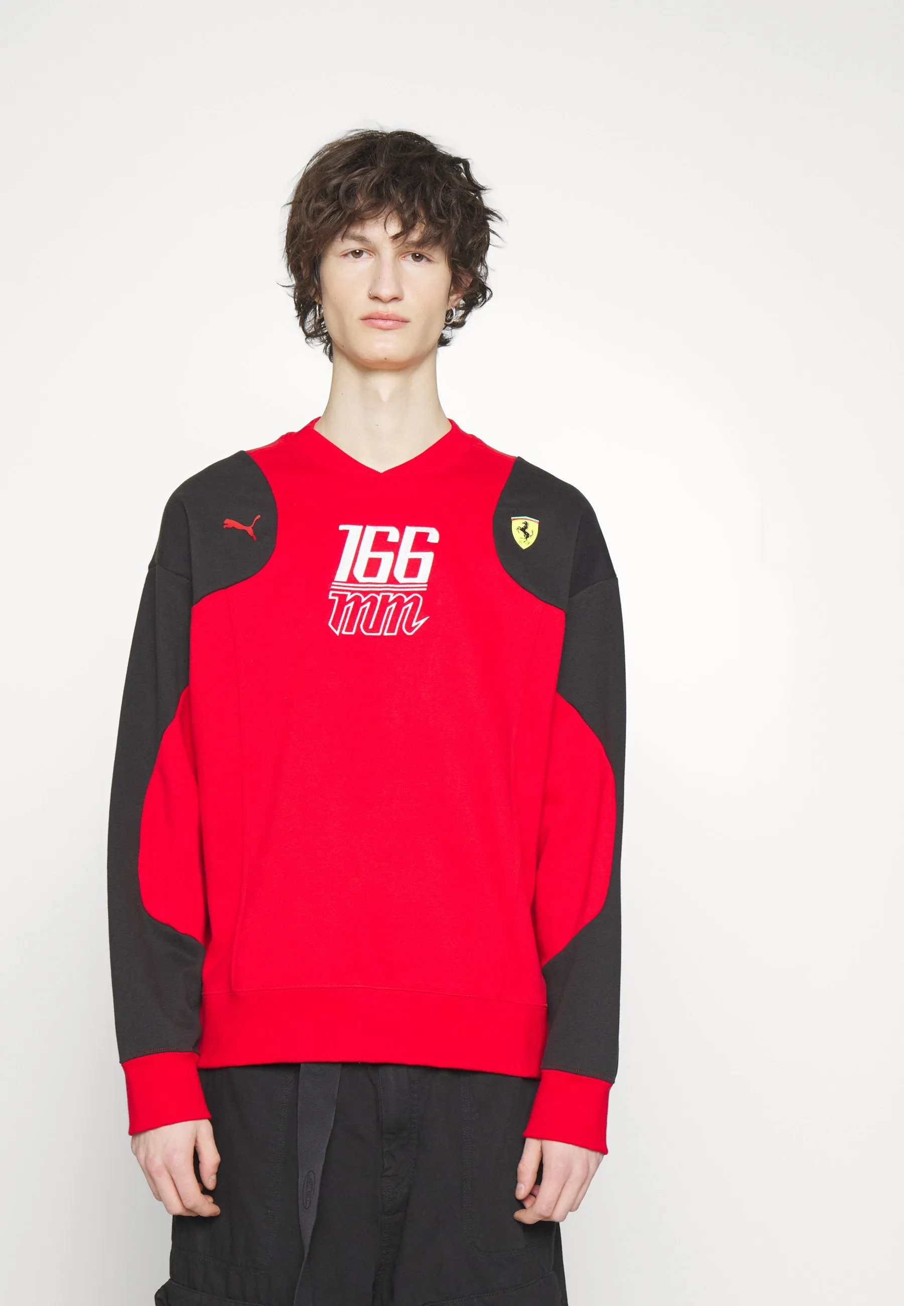 Puma 53810802 Mens Ferrari Race Statement Sweat Red