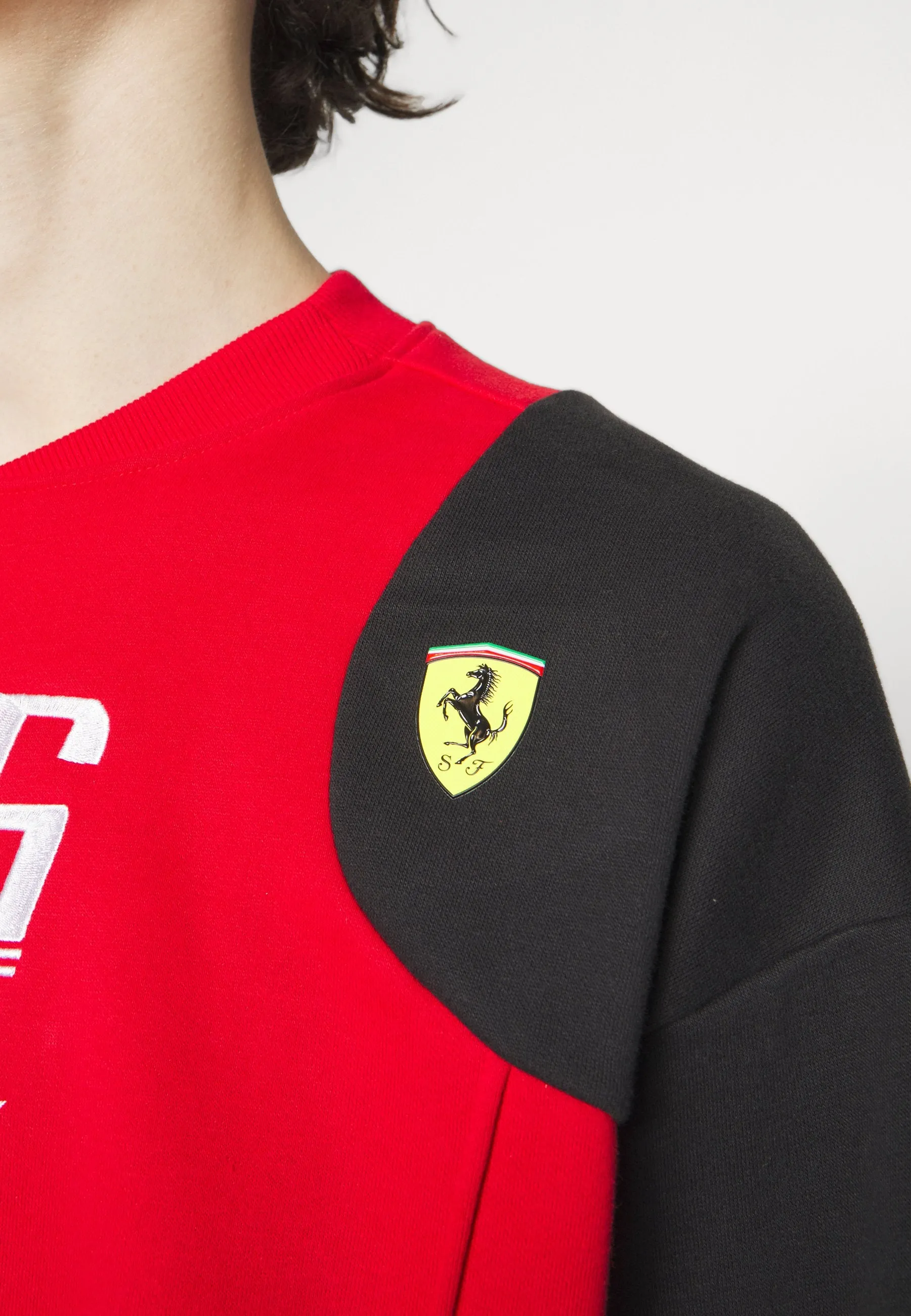 Puma 53810802 Mens Ferrari Race Statement Sweat Red