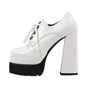 Pumps Queen Evva (White)