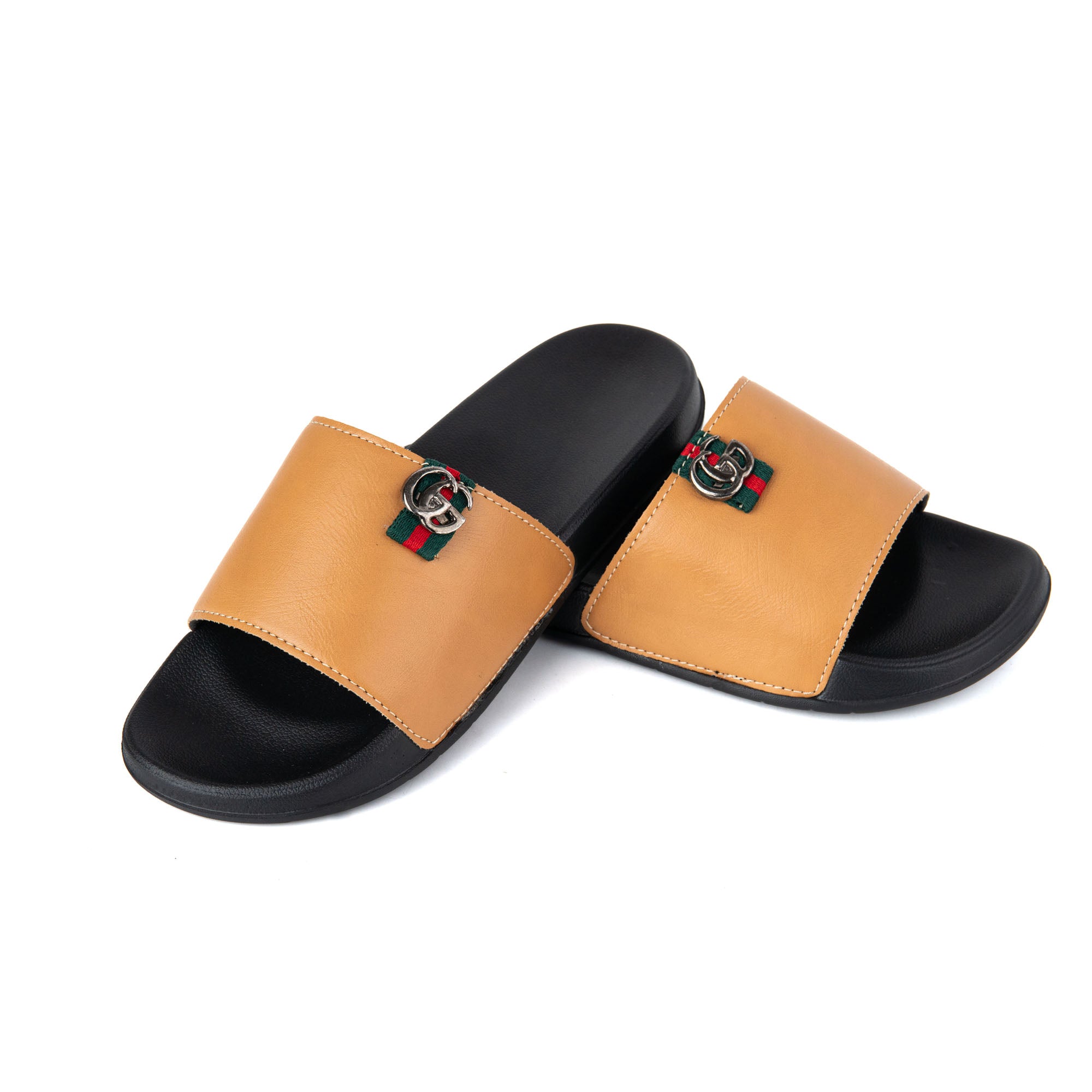 Side Styled Comfy Slides