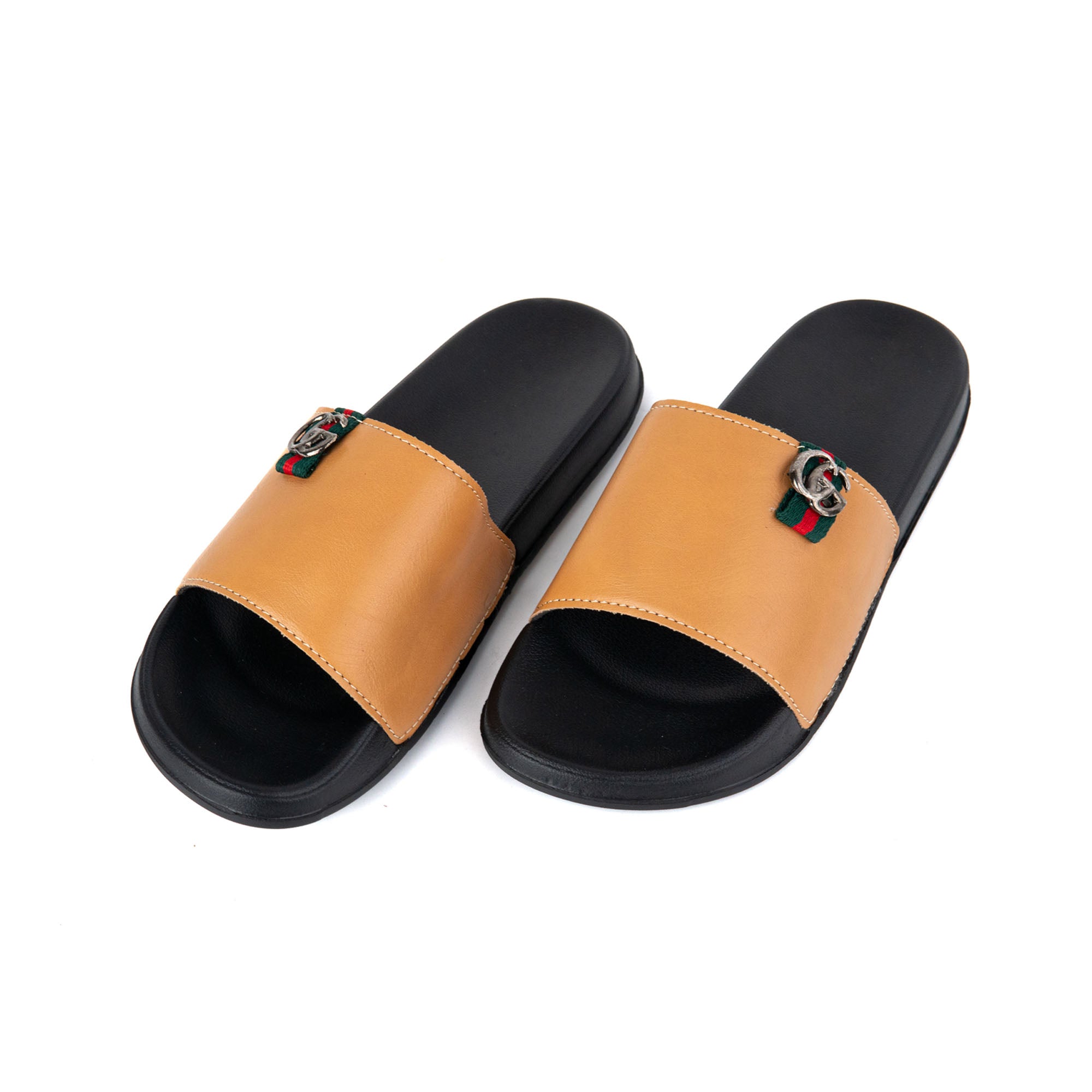 Side Styled Comfy Slides