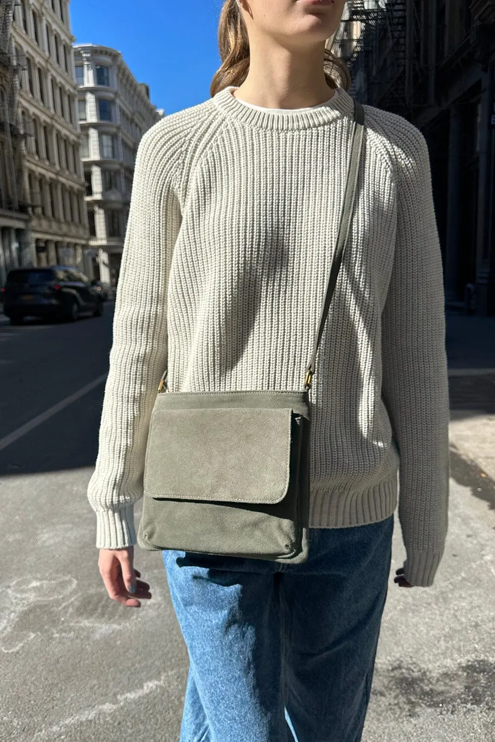 Suede Purse