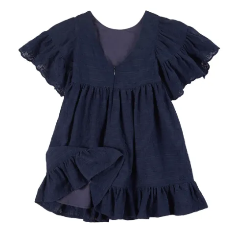 Tartine et Chocolat Navy Dress: 14 Years (Brand New)