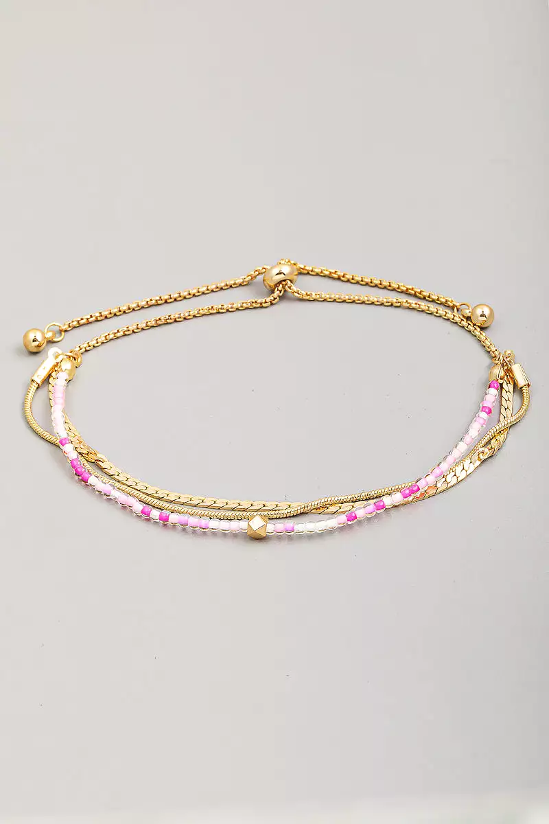 Three Row Bracelet