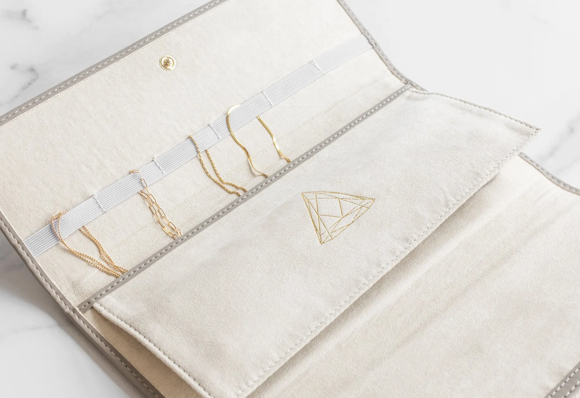 Travel Jewelry Clutch