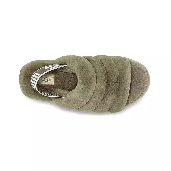 UGG Women's Fluff Yeah Slide (1095119) Burnt Olive