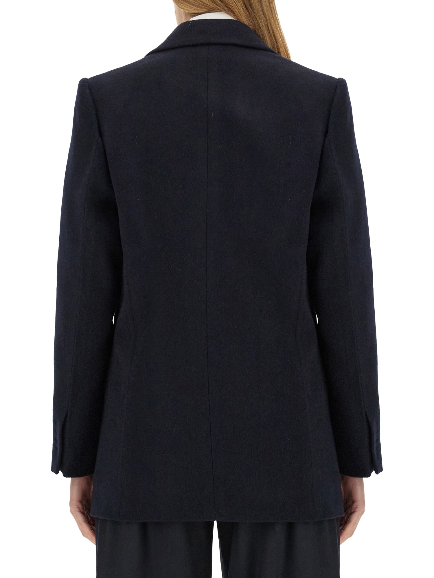 VICTORIA BECKHAM    WOOL PEAK LABEL JACKET