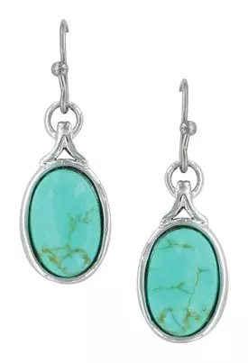 Women's Montana Silversmiths On Top If The World Turquoise Earring