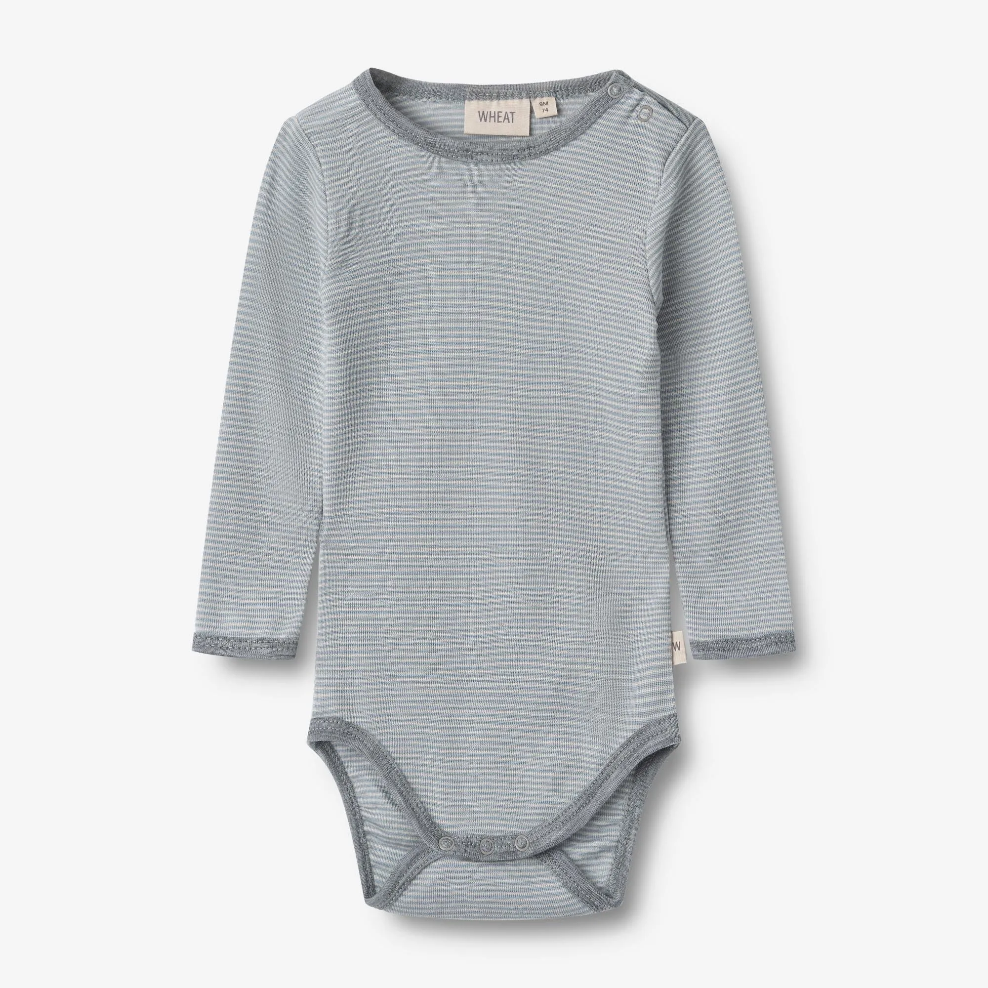 Wool Body L/S Lucca - cloudy sky stripe