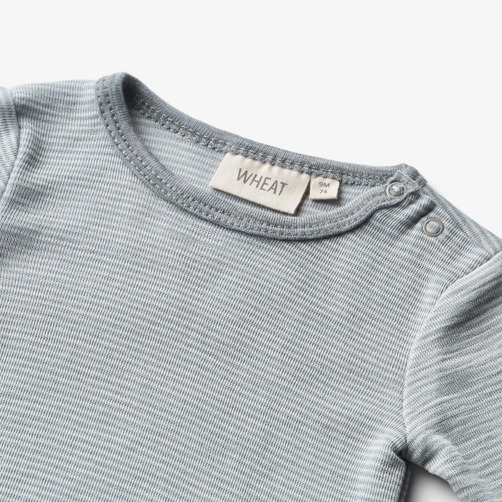 Wool Body L/S Lucca - cloudy sky stripe